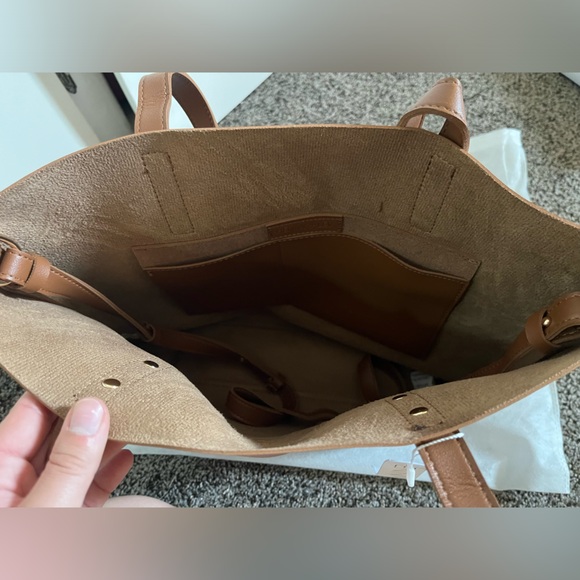 Henny + Lev light brown tote bag - Picture 2 of 4